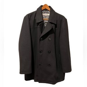 Kenneth Cole New York Black Peacoat
